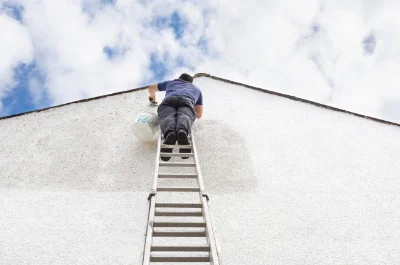 Peinture extérieure à Poligné — façades et ravalement